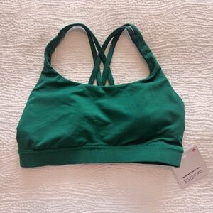 Lululemon Emerald Green Energy Bra NWT